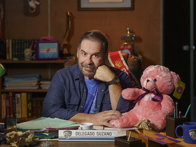 B.O. Leandro Hassum as Suzano In B.O. Cr. Laura Campanella / Netflix ©2023